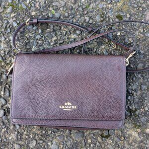Coach Anna Foldover Crossbody Clutch